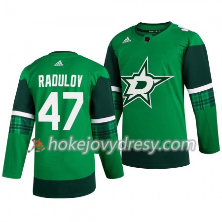 Pánské Hokejový Dres Dallas Stars Alexander Radulov 47 Adidas 2019-20 St. Patrick's Day Authentic